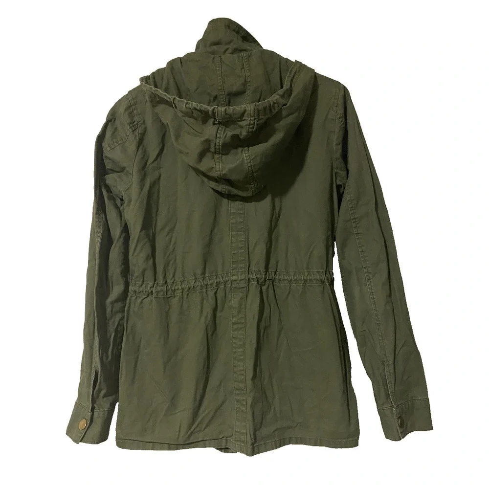 Market Spruce Green Anorak Hooded Utility Jacket Small Twilightcore Y2K Military